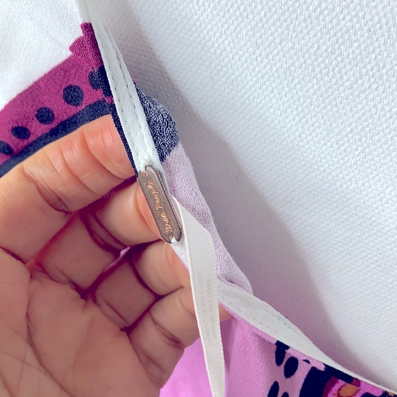 Free people one shoulde dress bold as love Butterfly print size Xs - Picture 8 of 9